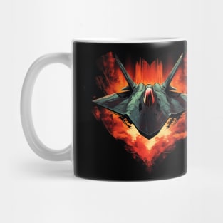 aircraft cyber love Mug